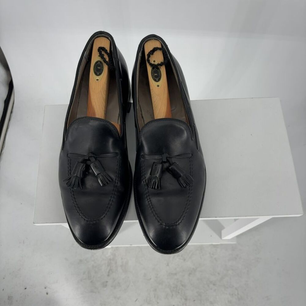 Alden 664 Black Shell Cordovan Tassel Loafers size 10.5
